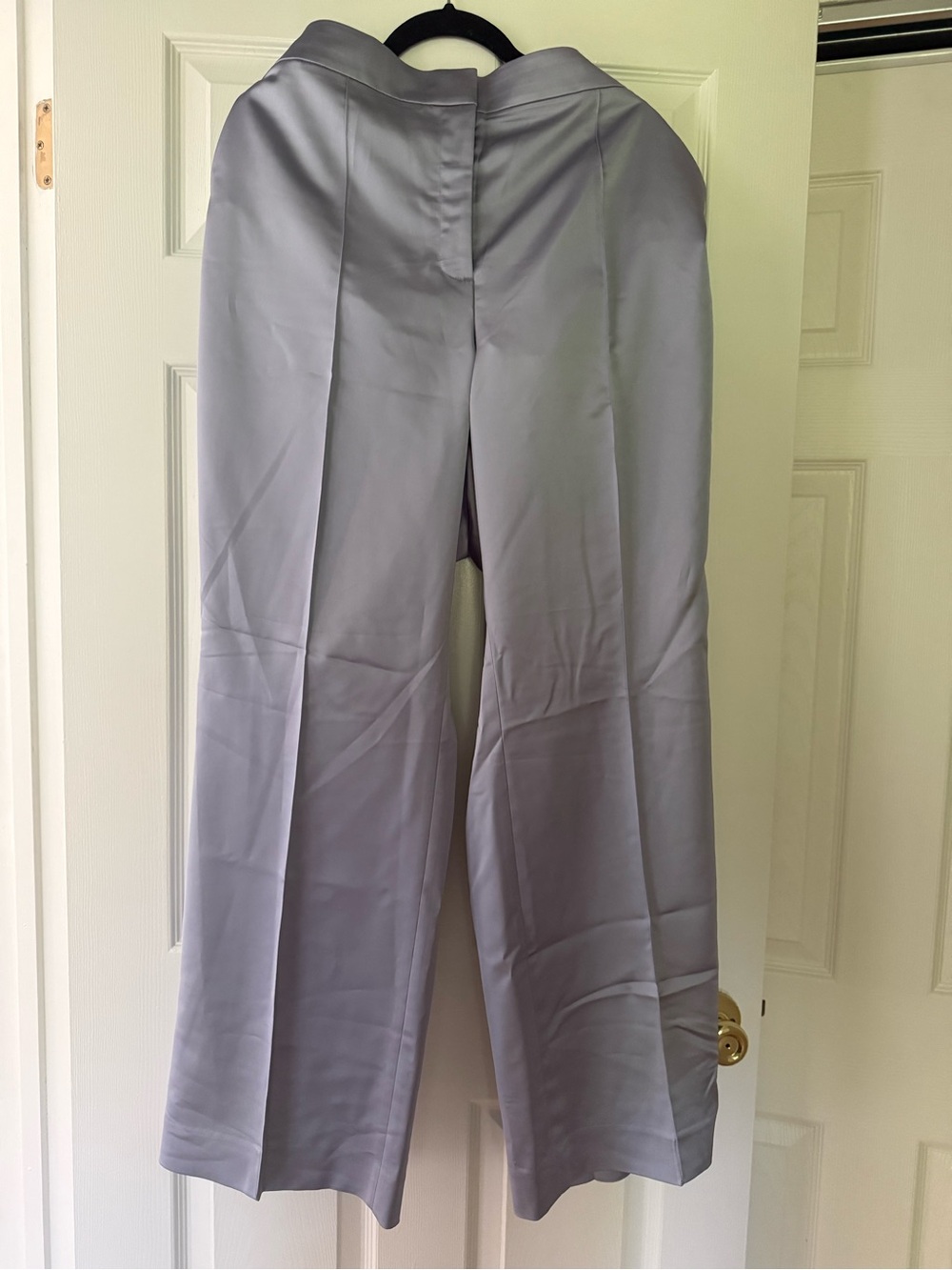 Wide Leg Womens Pants in Lilac